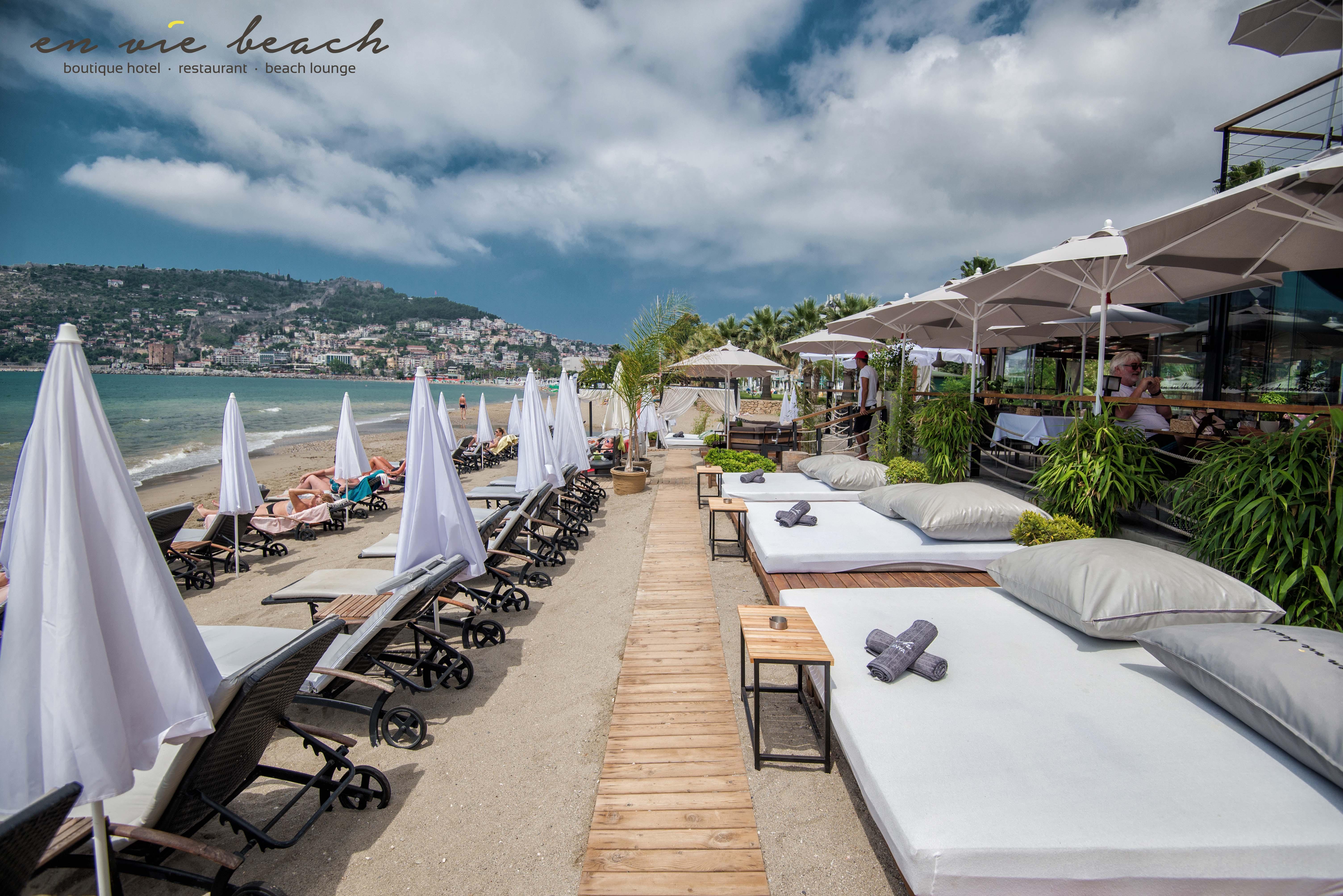 En Vie Beach Boutique Hotel - Adults Only Alanya Exteriér fotografie
